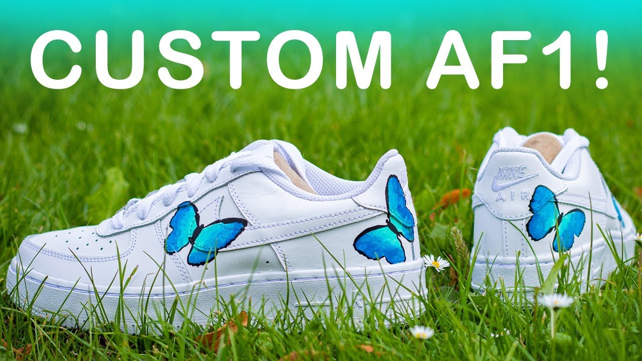 🦋Custom Butterfly AF1 🦋 - YouTube