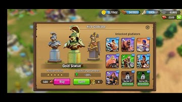 Opening 🥇Gold and 🥈Silver Statue 🗿 Gladiator Heroes 💪