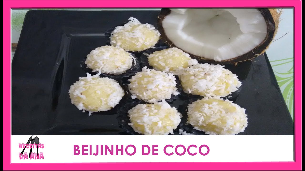 COMO FAZER BEIJINHO DE COCO