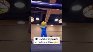 Er drückt den Power-Up-Stern 😂#shorts