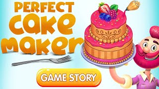 Perfect Cake Maker Game For Kids || Cake Making Game Video screenshot 5