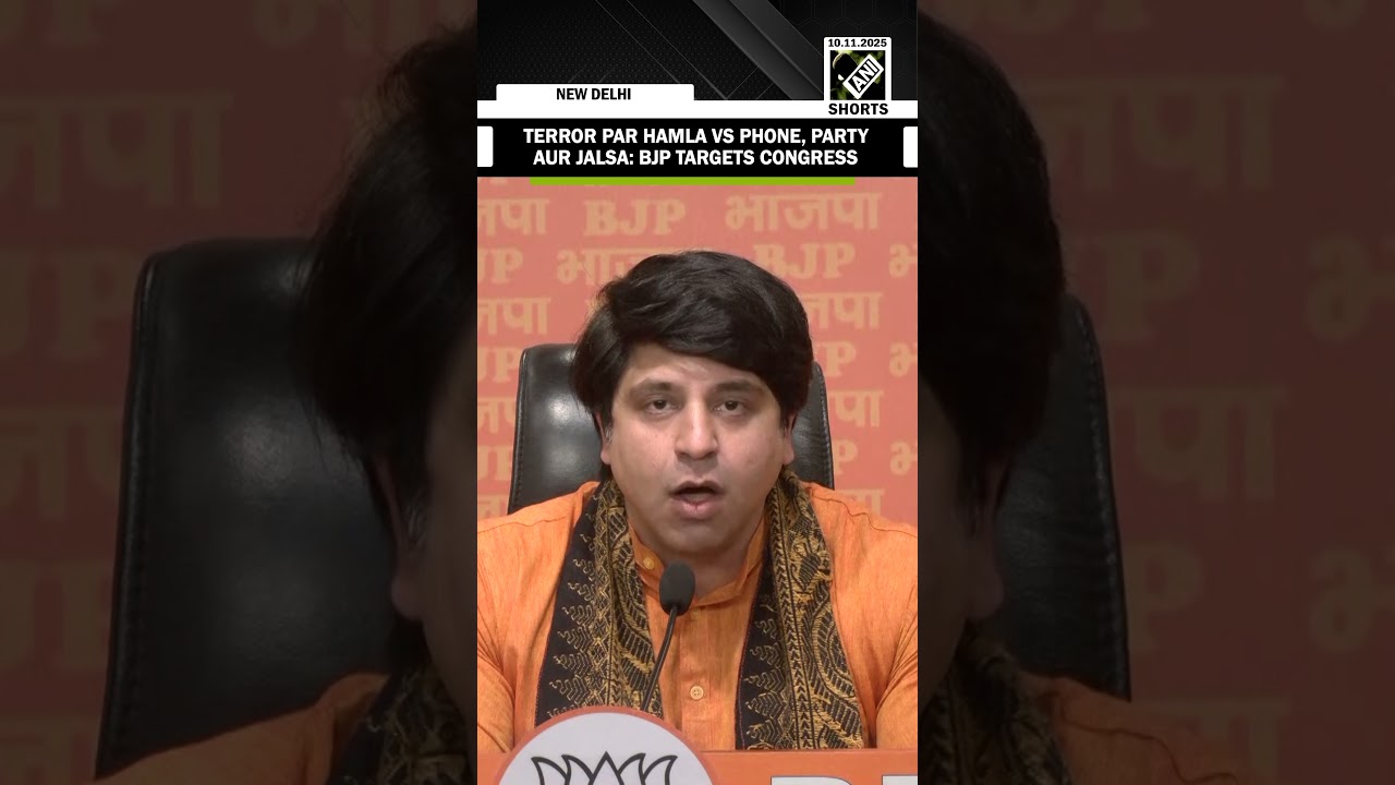 Terror Par Hamla Vs Phone-Party-Jalsa: BJP targets Congress after terror plot busted in Delhi-NCR