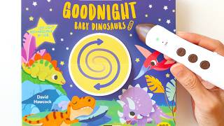 [English 3D Night Light Book] Goodnight, Baby Dinosaurs: A Musical 3D Night Light Book that Turns... screenshot 5