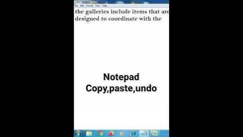 notepad copy,paste #notepadtricks #computer #computercourse #notepad #msword #folder #shorts