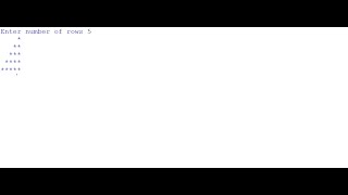 Pattern programs of Python using Nested Loop
