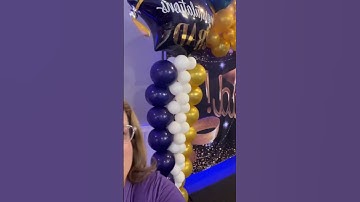 My Favorite Balloon Column - I love how elegant these look.  Duel Column aka Flat Column
