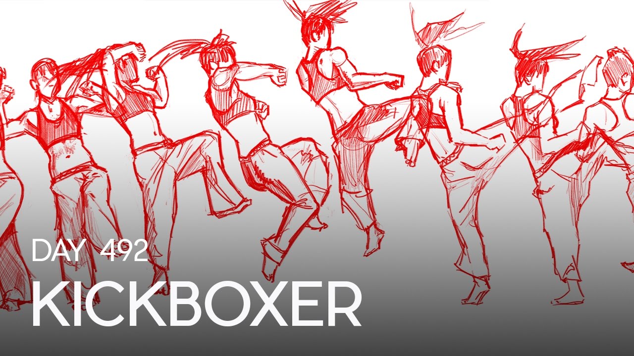 Kickboxer Animation - YouTube
