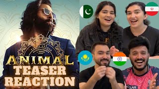Animal Teaser Reaction Ranbir Kapoor Sandeep Reddy Vanga Foreigners React 4 Idiots React