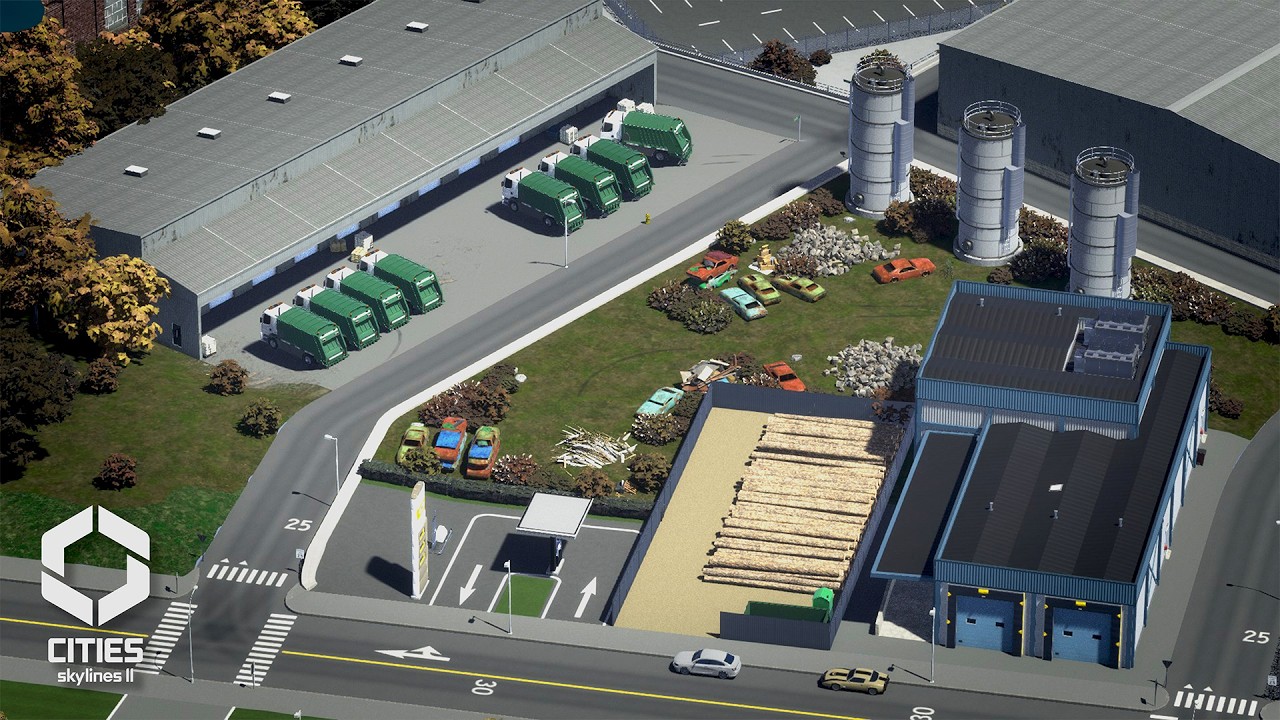 Learning How to Build Detailed Industrial! | Cities Skylines 2