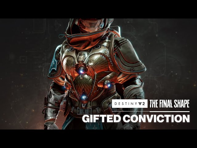 Gifted Conviction | Hunter Exotic Chest Armor Preview | Destiny 2: The Final Shape class=