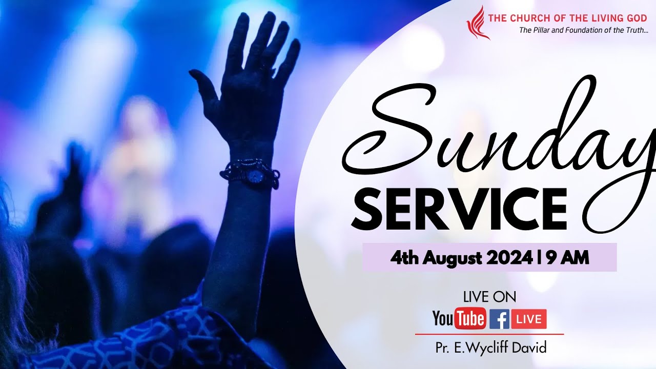LIVE | Sunday Service | 4th August 2024 | TCLG - YouTube