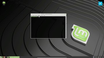 How to disable the transparent terminal background in Linux Mint