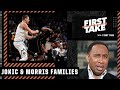 Stephen A. & Perk react to the Jokic and Morris families' Twitter beef | First Take