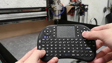 A quick look at the keyboard function in CNCJS