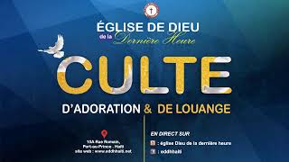 CULTE DU DIMANCHE - 21 JANVIER 2024 - EDDH