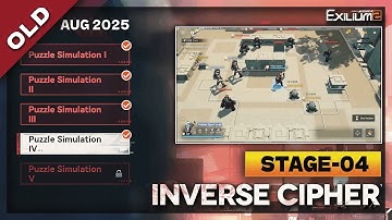 *SEASON 6* INVERSE CYPHER STAGE-4 (PP-1-4) SOLUTION | AUGUST 2025 [ GIRLS