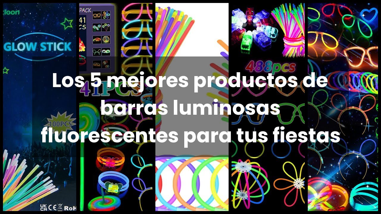 Barras Luminosas Fluorescentes Para Fiestas