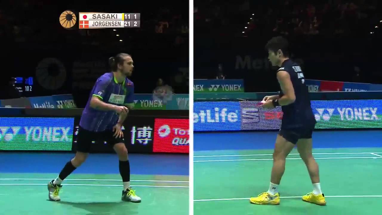 SF - 2015 All England - Sho Sasaki vs Jan O Jorgensen