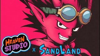 Heaven Studio : Water Carrier (Sand Land - Opening 1)