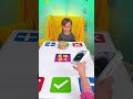POP IT! TRADING GAME || Viral TikTok Fidget Trading Game with a LITTLE GIRL! 💛🧡💚 #shorts