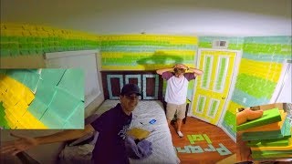 STICKY NOTE ROOM PRANK!