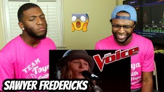 The Voice 2015 Blind Audition - Sawyer Fredericks: "I Am a Man of Constant Sorrow" (REACTION) chords