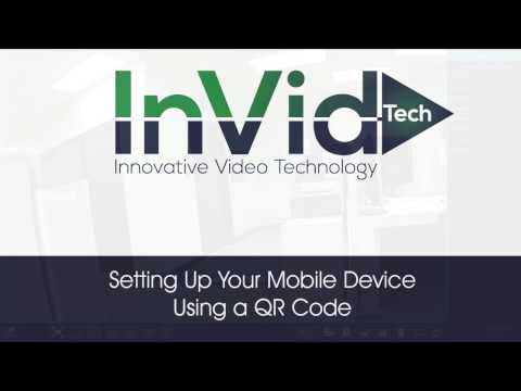 Setting Up Your Mobile Device by QR
