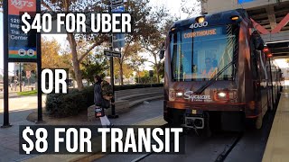 California with No Car - Using Public Transportation to Get to Pacific Beach in San Diego