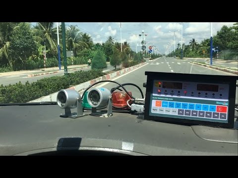 Video Hướng dẫn chạy đường trường - thi lái xe B2 - Bến tre - youtube