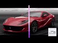 Ferrari 812 GTS 2022 Super Fast Car | Visual Review| #ferarri #ferrari812gts #visual #review #info