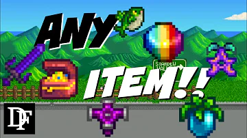Can you cheat items in Stardew Valley?