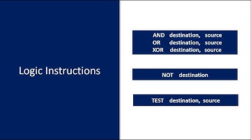 Logic Instructions (AND, OR, XOR, NOT) & TEST instruction || Assembly Language Programming [Bangla]