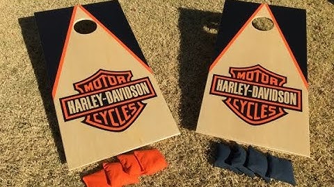 How I make Custom Cornhole Boards - UPDATED