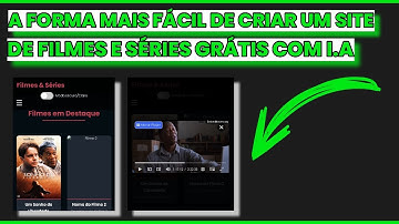 The easiest way to CREATE a MOVIE and SERIES WEBSITE with FREE ARTIFICIAL INTELLIGENCE