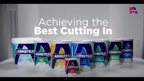 How to Cut In Paint When Painting A Wall or Ceiling | Armstead