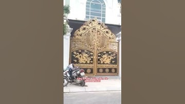 Cổng tự động & Cổng nhôm đúc tại Quảng Bình 0901155655