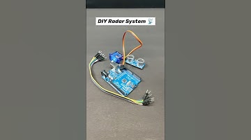 DIY Radar System Using Ultrasonic Sensor & Arduino UNO #atduinoprojects #arduino