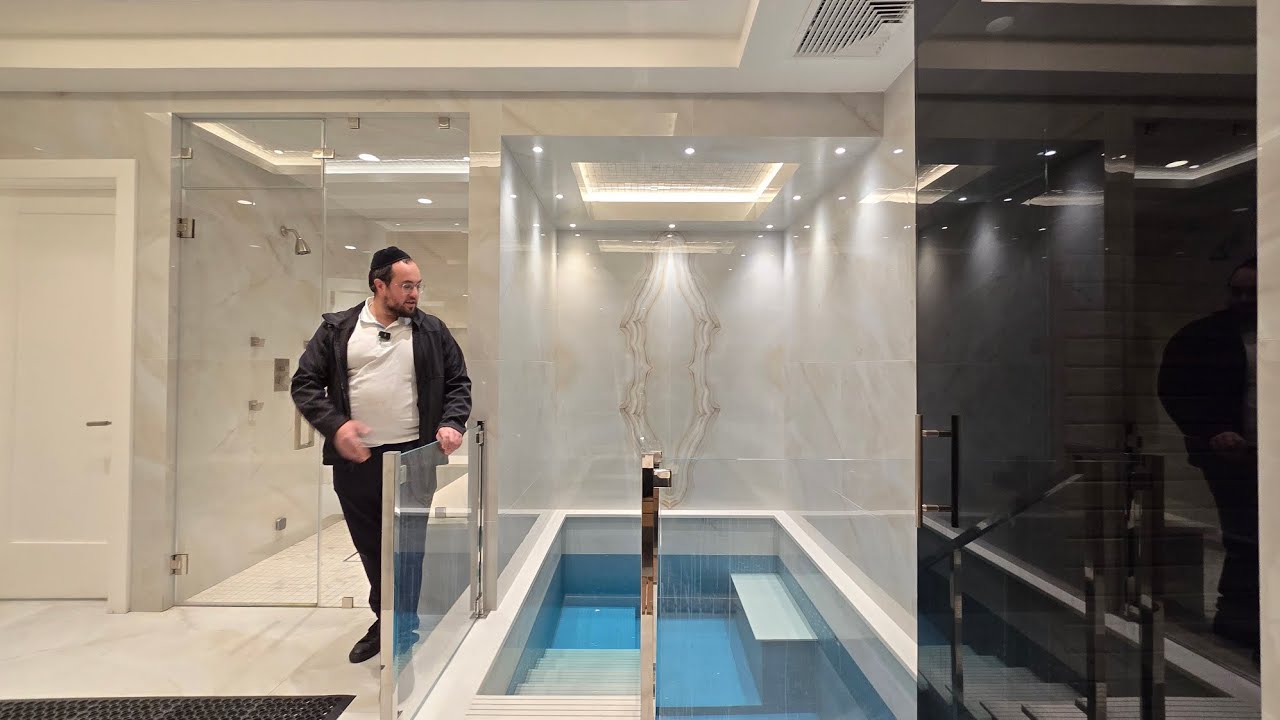 At a private Mikva with Tri-State Mikva: Full Maintenance & Repairs for Private & Commercial Mikvas