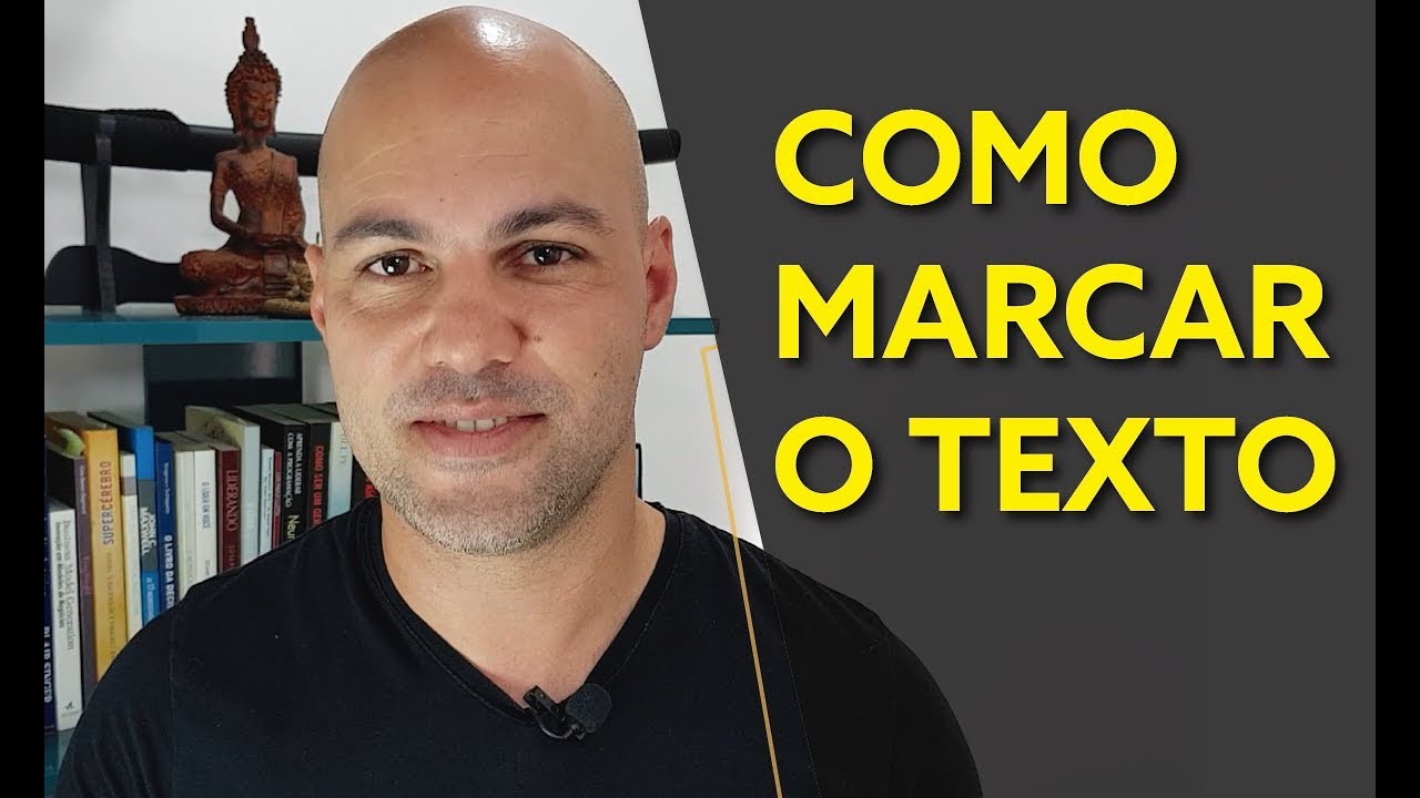 Como MARCAR o TEXTO