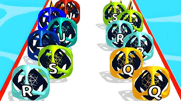 AZ Run ABC Ball Runner All Levels Gameplay Walkthrough (Android Ios) Level 366