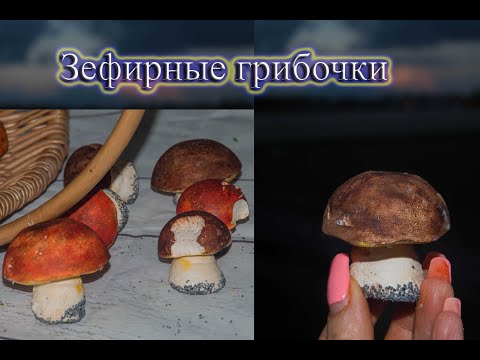 Зефирные грибочки