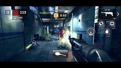 Dead Trigger 2 - MP40 MK11 - Minigun MK11