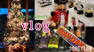 미국일상 브이로그 | 땡스기빙과 크리스마스 사이 그 어딘가, 일개미의 연말, 웬디스, 크래미롤, 미국동네 크리스마스 구경하는 미국 직장인 vlog
