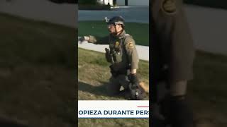 Agentes enfrentan un reto inesperado durante una persecución en Illinois #NoticiasETV