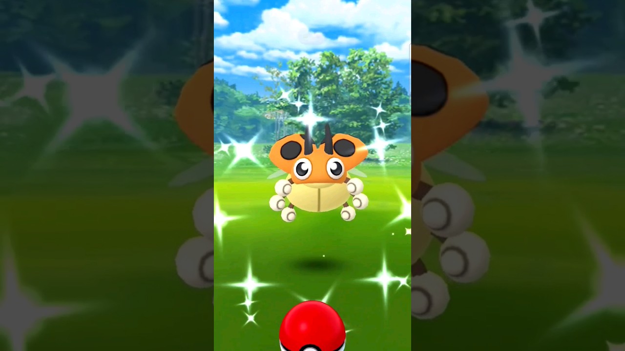 Rare Shiny Ledyba in Pokemon Go caught ✨️ 