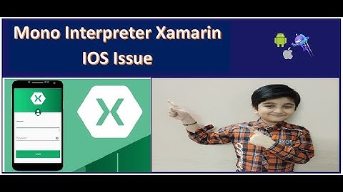 Mono Interpreter Xamarin IOS Issue