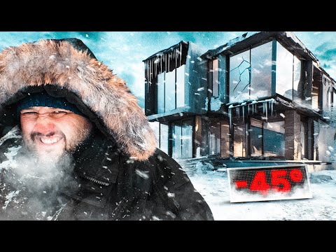 ВСЕ ЗАМЕРЗЛО! Зимой НЕЛЬЗЯ строить дома?