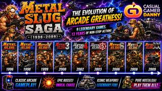 🪖 Metal Slug Saga (1996-2009) - Complete 1/2/X/3/4/5/6/7/XX Arcade Run! - (RETRO ARCADE SERIES) 🎮 screenshot 5