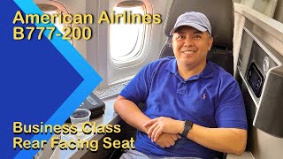 AMERICAN AIRLINES BUSINESS CLASS, FCO TO JFK, B777-200