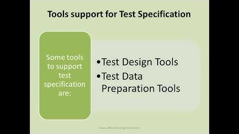 07 Tool Support for Testing - 004 1 4 Types of Test Tools   Part 1